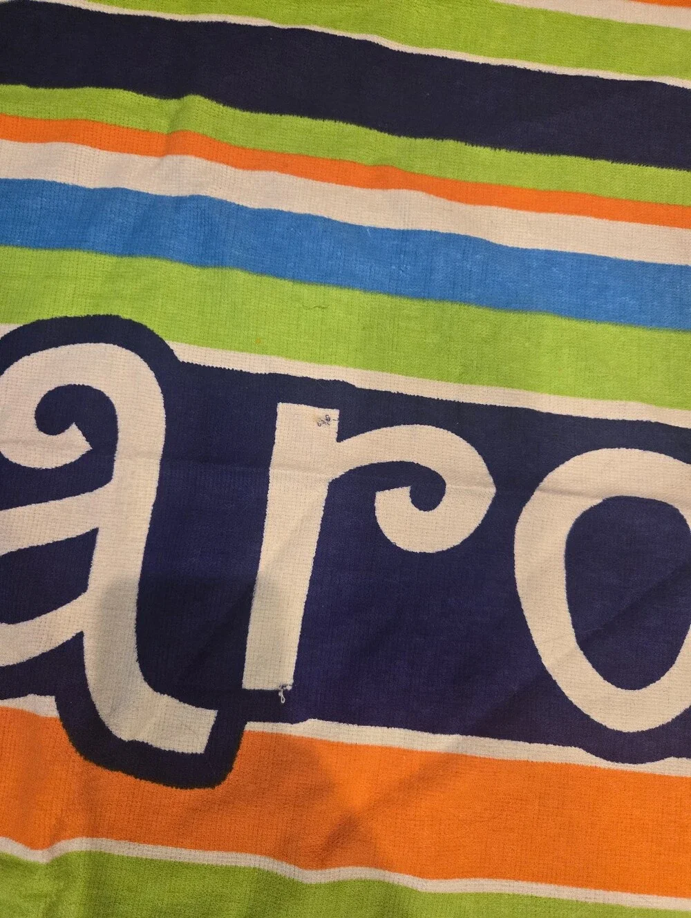 Carowinds Striped Beach Towel – Preowned – 52